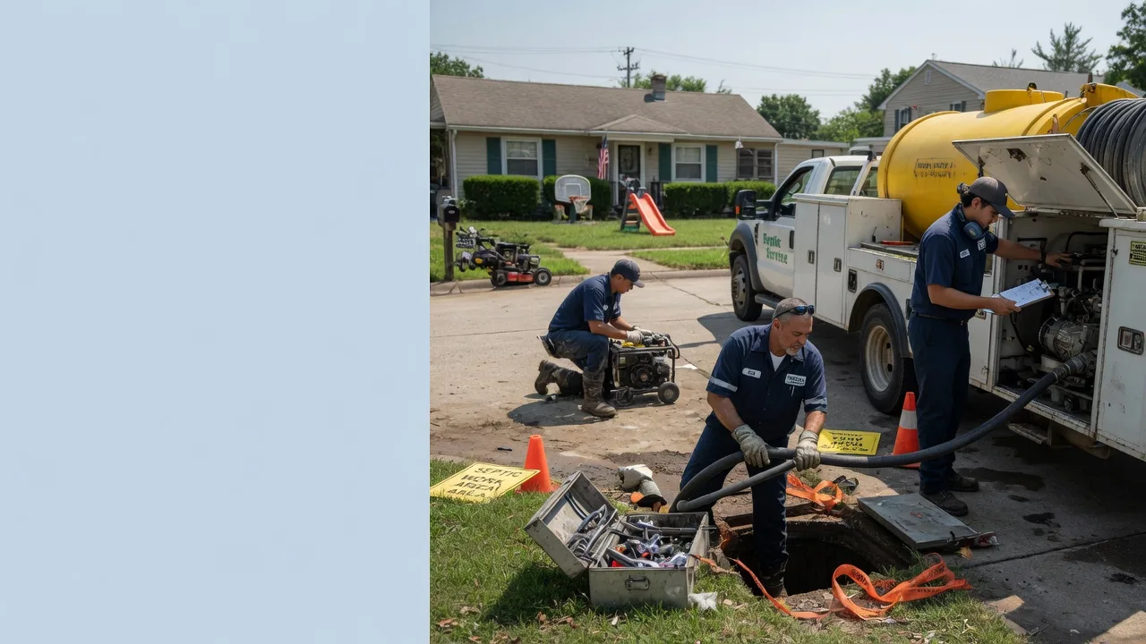 Septic Tank Pumping in Amory, MS near me